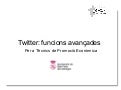 Ús de Twitter a l'Administració: Promoció Econòmica
