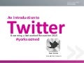Twitter for Researchers