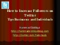 How to Increase Followers on Twitter | Hammad Siddiqui