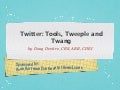 Twitter Tools, Tweeple, and Twang