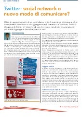 Twitter: social network o nuovo modo di comunicare? - CMI maggio 2013