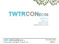 TWTRCON DC 09 Recruiting