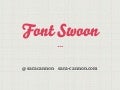 Font Swoon - Advanced Web Typography