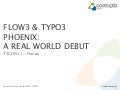 FLOW3 & TYPO3 Phoenix: A real world debut