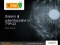 Typo3 autenticazione
