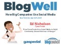 BlogWell New York Social Media Case Study: Tyson Foods, presented by Ed Nicholson