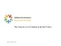 Case for a U.S. National Airline Policy
