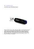 Lecteur mp3 de type clé USB de Samsung Yepp, U4 Rencontrer