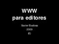 WWW para editores (y más allá) (6)