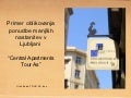 Oblikovanje ponudbe manjših nastanitev v Ljubljani