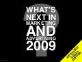 What&rsquo;s Next (2009) UBA 60 Edition