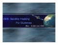 Warezzman - DVB-Satellite Hacking