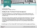 The Role of Product Development, Fluxx