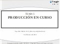UD. SCG. T5. Producción en curso