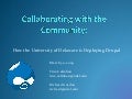 Collaborating with the Community