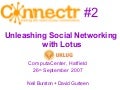 UK Lotus User Group - Connectr Presentation