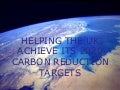 UK Carbon Reduction Strategy