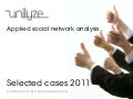Applied network analysis