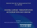 Transportation Directions: Where Are We Heading? (Jack Basso) - ULI Fall Meeting 102611