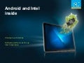 Android and Intel Inside