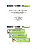Scientific Data Management