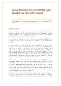 Uma teoria da cooperação baseada em Maturana