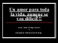 Un Amor Para Toda La Vida