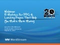 10 Metrics for PPC and Landing Pages That Help You Make More Money