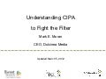 Understanding CIPA to Fight the Filter
