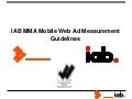 Understanding the New IAB MMA Mobile Web Ad Measurement Guidelines