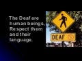 Understand The Deaf Perspective