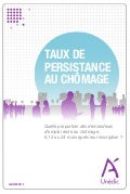 TAUX DE PERSISTANCE AU CHÔMAGE