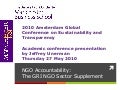 GRI Conference - 27 May- Unerman - NGO Accountability