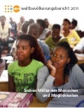 Weltbevölkerungsbericht 2011: Sieben Milliarden Menschen und Möglichkeiten