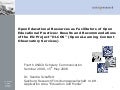 Sandra Schaffert: Open Educational Resources as Facilitators of Open Educational Practices: Results and Recommendations of the EU-Project “OLCOS”