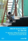 UNICEF Guidance note for CEE/CIS on responses to children who have infringed the law