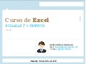 Curso Excel Básico - Unidad 7