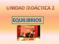 EQUILIBRIOS
