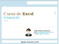 Curso Excel Intermedio: Unidad E9