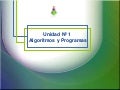Algoritmos y Programas