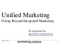Unified marketing - ecosystem of touchpoints