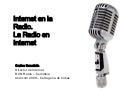 Radio en Internet… Internet en Radio (1ra parte)