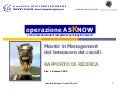 Rapporto ricerca per progetto di  Master Benessesere Cavalli