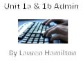 Standard Grade Admin.