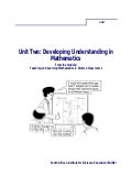  Ace Maths Unit Two: Developing Understanding in Mathematics (PDF)