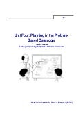 Ace Maths Unit Four: Planning in the Problem-Based Classroom (word)