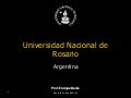 Universidad Nacional de Rosario