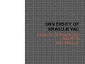 REFLESS project partners - University of Kragujevac
