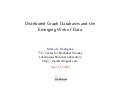Distributed Graph Databases and the Emerging Web of Data
