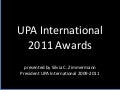 UPA2011 Award Night